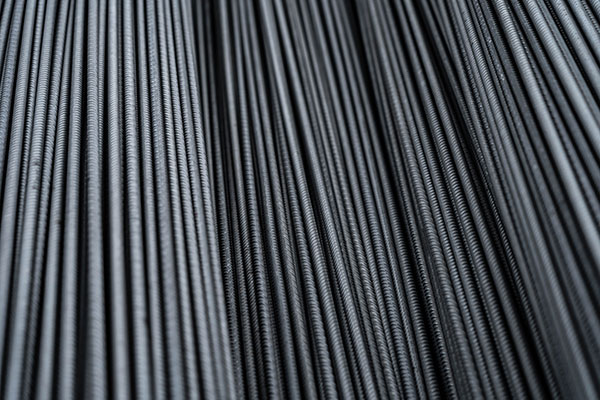 Concrete reinforcing ribbed steel/iron in rod